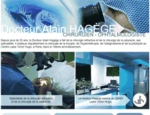 Tablet Screenshot of dr-hagege.com